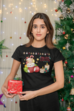 Merry christmas T-Shirt, Teddy Bär T-Shirt, Kurzärmeliges Unisex-T-Shirt