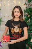 Merry christmas, Weihnachtsmann T-Shirt, Weihnachten Shirt, Geschenk Weihnachten, personalisiertes T-Shirt, Kurzärmeliges Unisex-T-Shirt