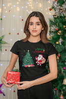 Merry Christmas, Santa Claus, Weihnachts T-Shirt, Kurzärmeliges Unisex-T-Shirt