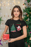 Merry Christmas, Santa Claus, Weihnachts T-Shirt, Kurzärmeliges Unisex-T-Shirt