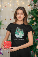 Frohe Weihnachten, Kurzärmeliges Unisex-T-Shirt