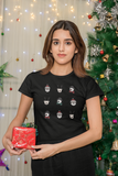 Weihnachtgsfiguren, Kurzärmeliges Unisex-T-Shirt