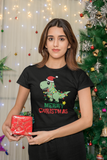 Drache, Weihnachtsmann T-Shirt, Weihnachten Shirt, Geschenk Weihnachten, personalisiertes T-Shirt, Kurzärmeliges Unisex-T-Shirt