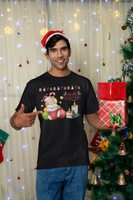 Merry christmas T-Shirt, Teddy Bär T-Shirt, Kurzärmeliges Unisex-T-Shirt