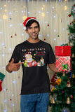 Merry christmas T-Shirt, Teddy Bär T-Shirt, Kurzärmeliges Unisex-T-Shirt