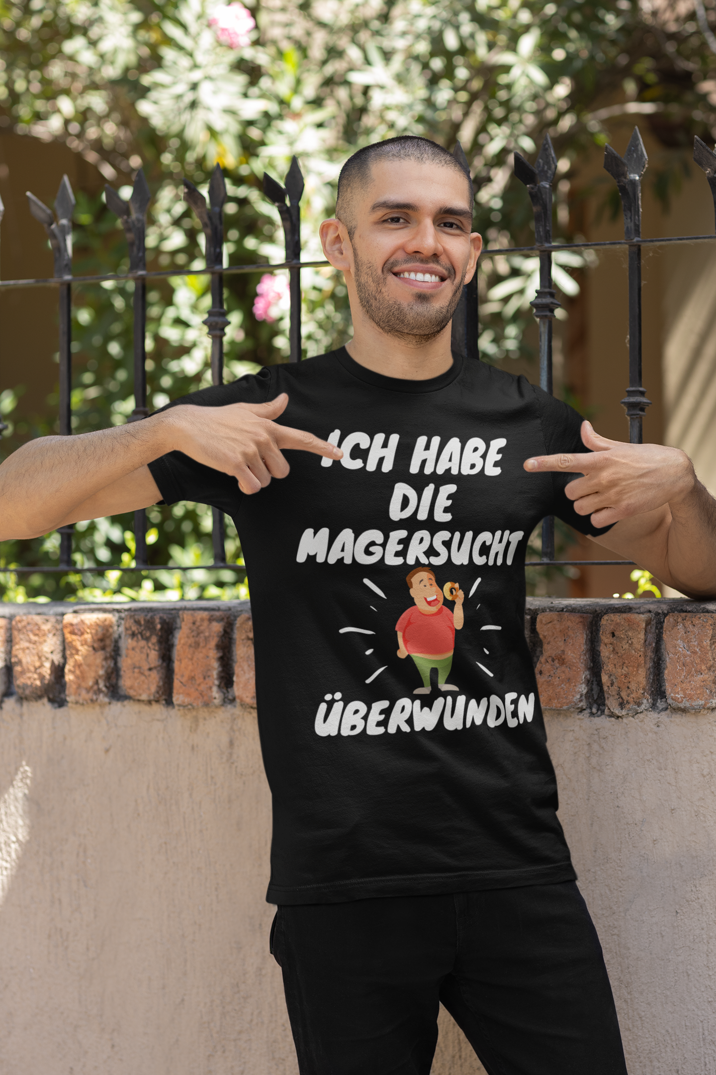 Ich habe die Magersucht überwunden Unisex-T-Shirt