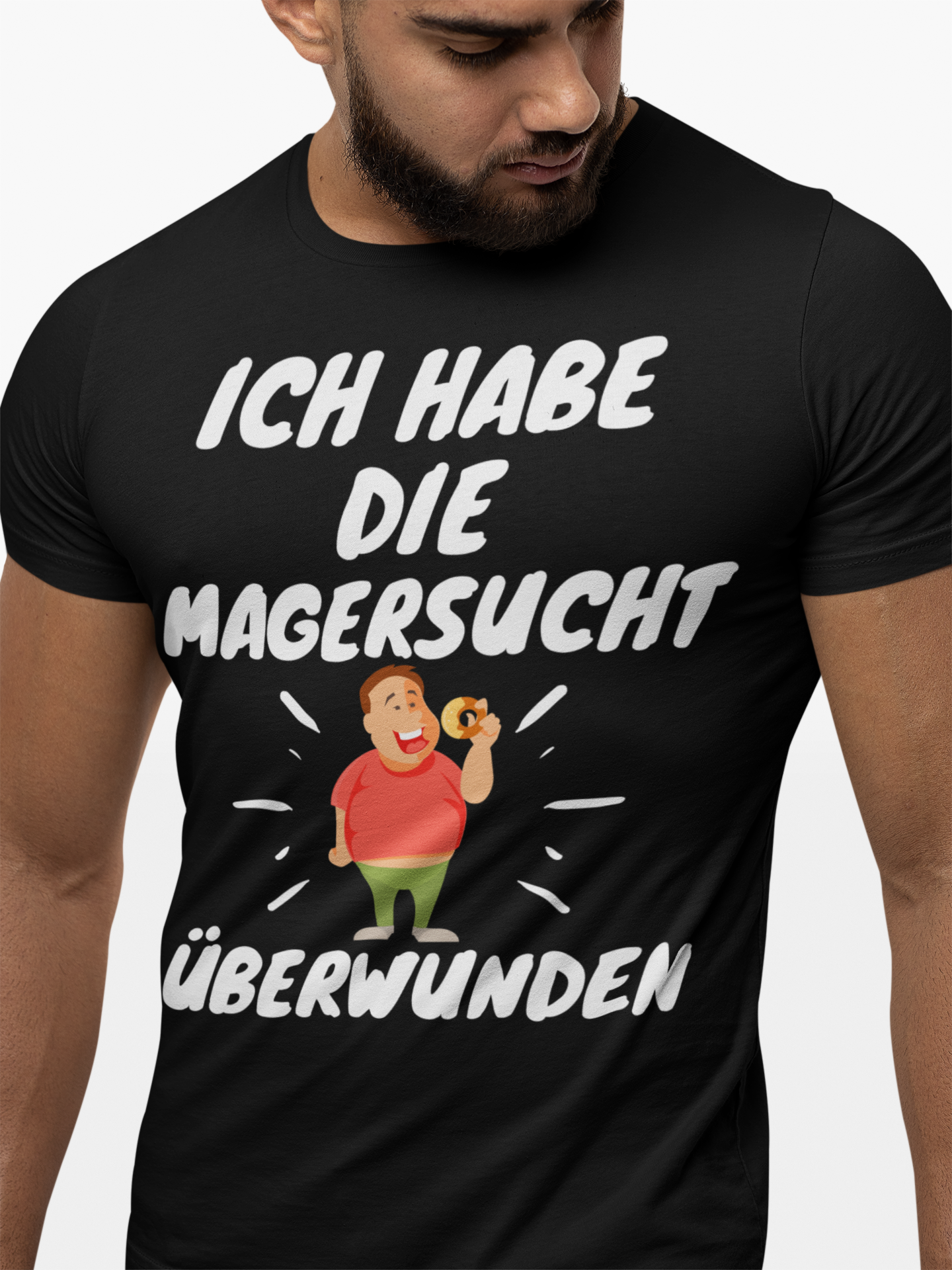 Ich habe die Magersucht überwunden Unisex-T-Shirt