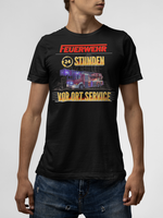 Feuerwehr 24 Stunden Vorort Service-T-Shirt