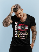 Austria stolz auf mein Land Unisex-T-Shirt