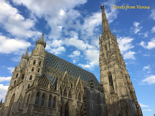 Ansichtskarte Greets from vienna Stephansdom - souverista