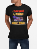 Feuerwehr 24 Stunden Vorort Service-T-Shirt