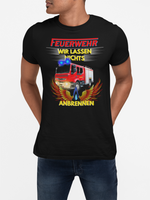 Feuerwehr wir lassen nichts anbrennen Unisex-T-Shirt