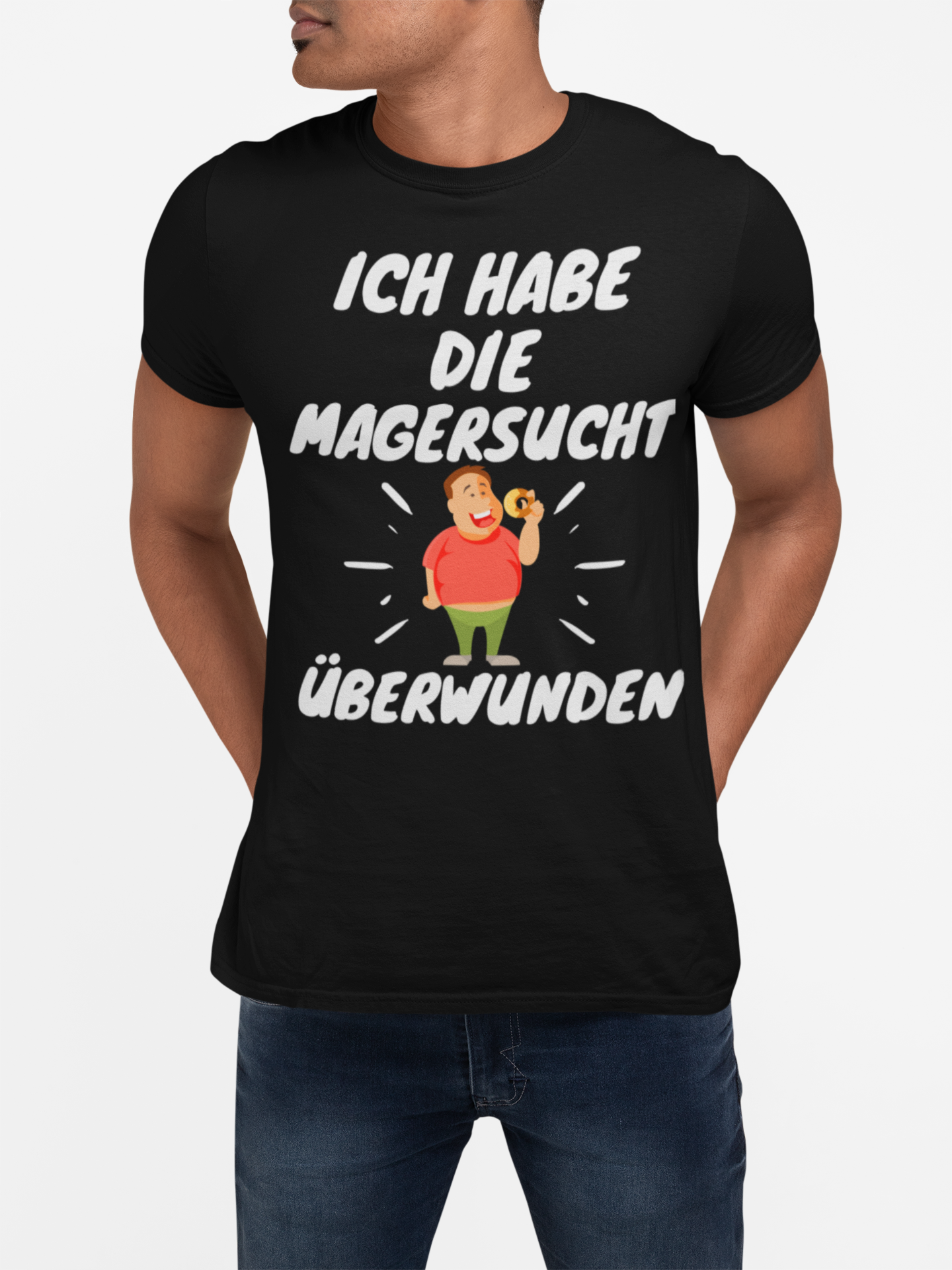 Ich habe die Magersucht überwunden Unisex-T-Shirt