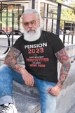 Pension 2023, Meine Frau die Vorgesetzte, Unisex-T-Shirt