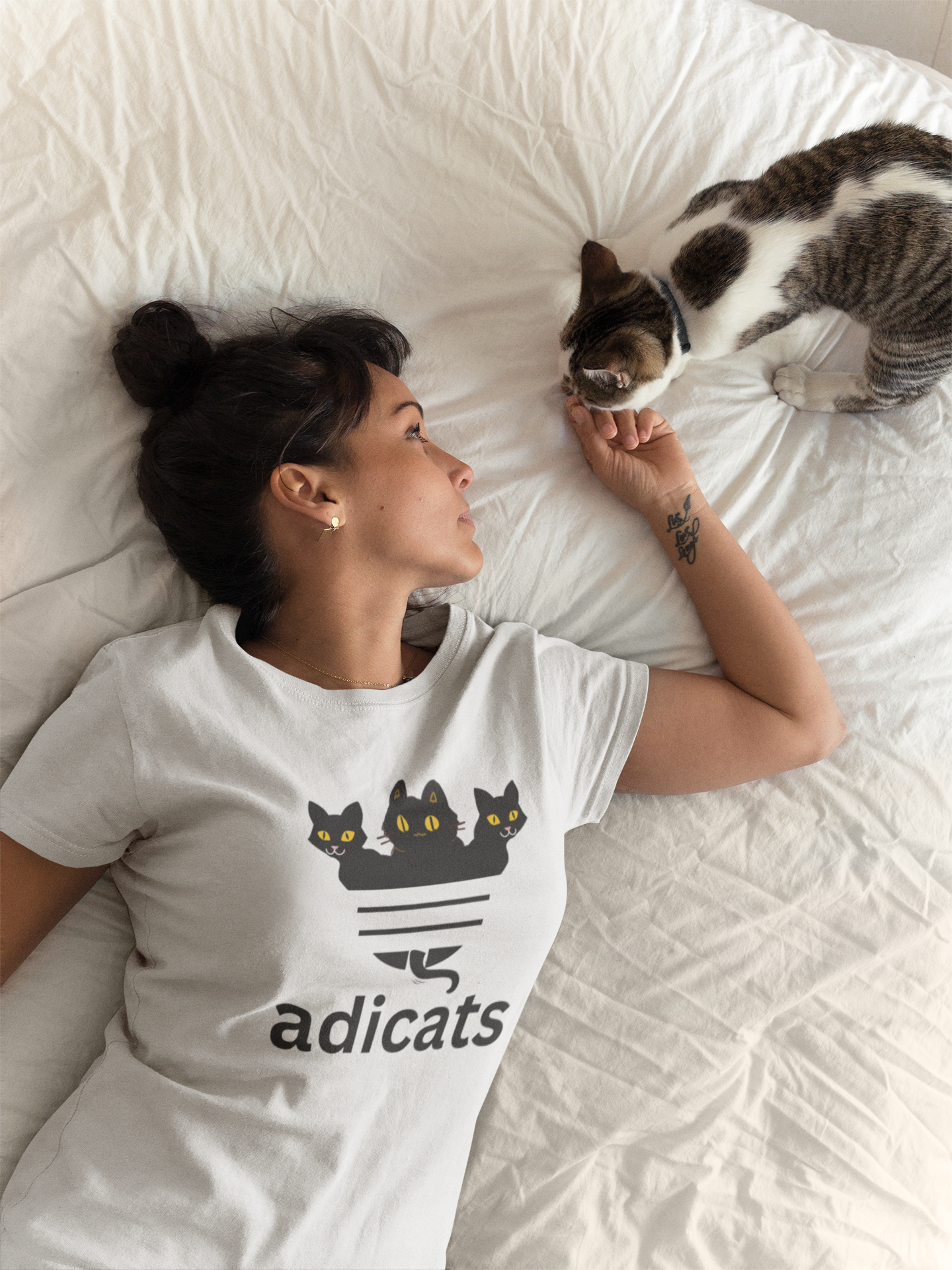 adicats t-shirt, unisex cat t-shirt – souverista