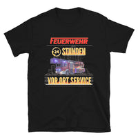 Feuerwehr 24 Stunden Vorort Service-T-Shirt