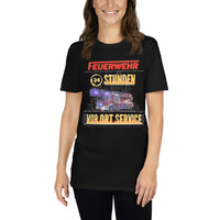 Feuerwehr 24 Stunden Vorort Service-T-Shirt