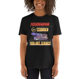 Feuerwehr 24 Stunden Vorort Service-T-Shirt
