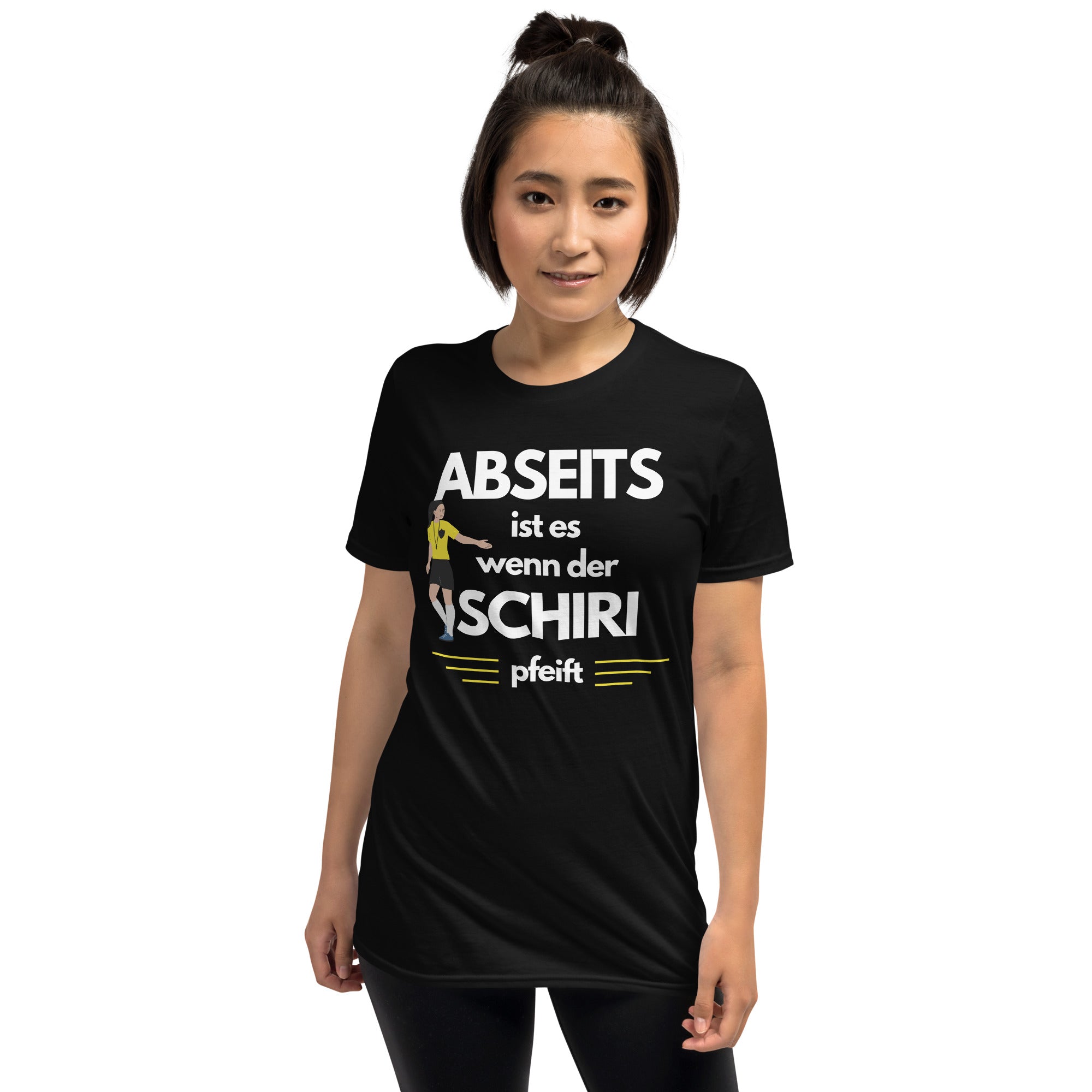 Abseits ist es, wenn der Schiri pfeift Unisex-T-Shirt