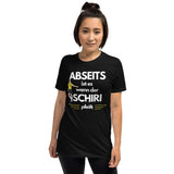 Abseits ist es, wenn der Schiri pfeift Unisex-T-Shirt