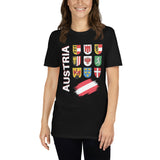 Austria Bundesländer Unisex-T-Shirt