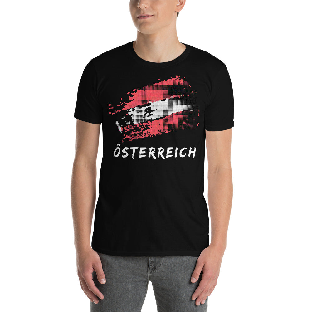 Österreich Flagge Unisex-T-Shirt