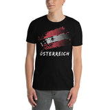 Österreich Flagge Unisex-T-Shirt