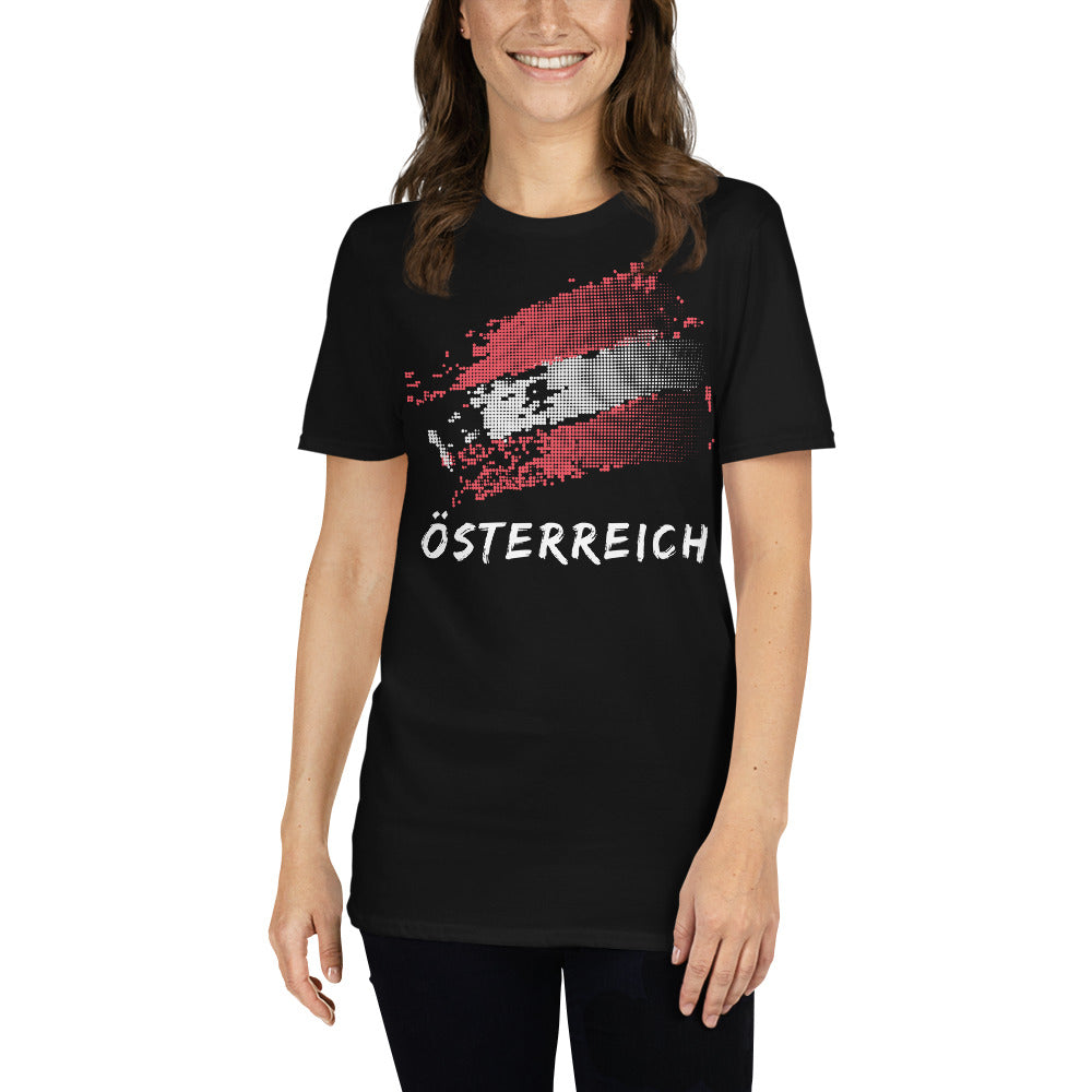 Österreich Flagge Unisex-T-Shirt