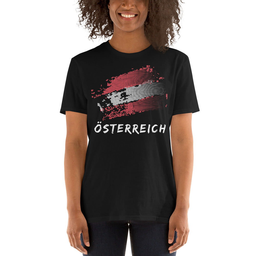 Österreich Flagge Unisex-T-Shirt