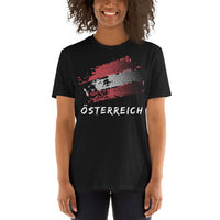 Österreich Flagge Unisex-T-Shirt