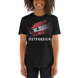 Österreich Flagge Unisex-T-Shirt