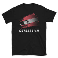 Österreich Flagge Unisex-T-Shirt