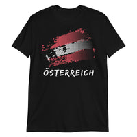 Österreich Flagge Unisex-T-Shirt