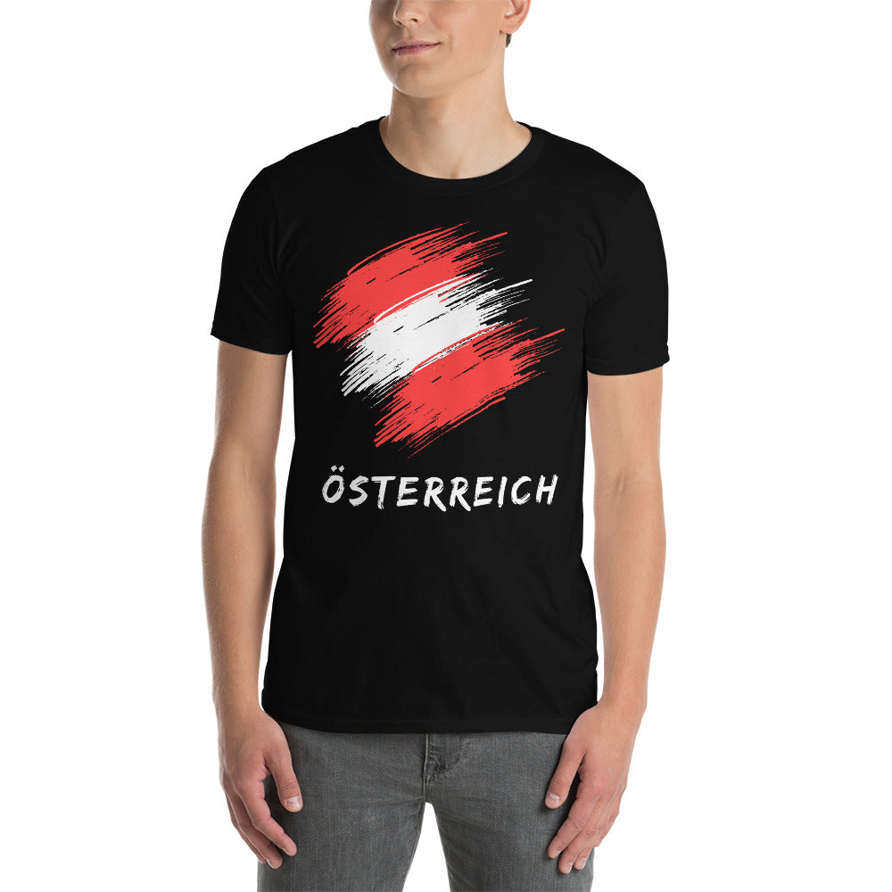 Österreich Fahne Unisex-T-Shirt