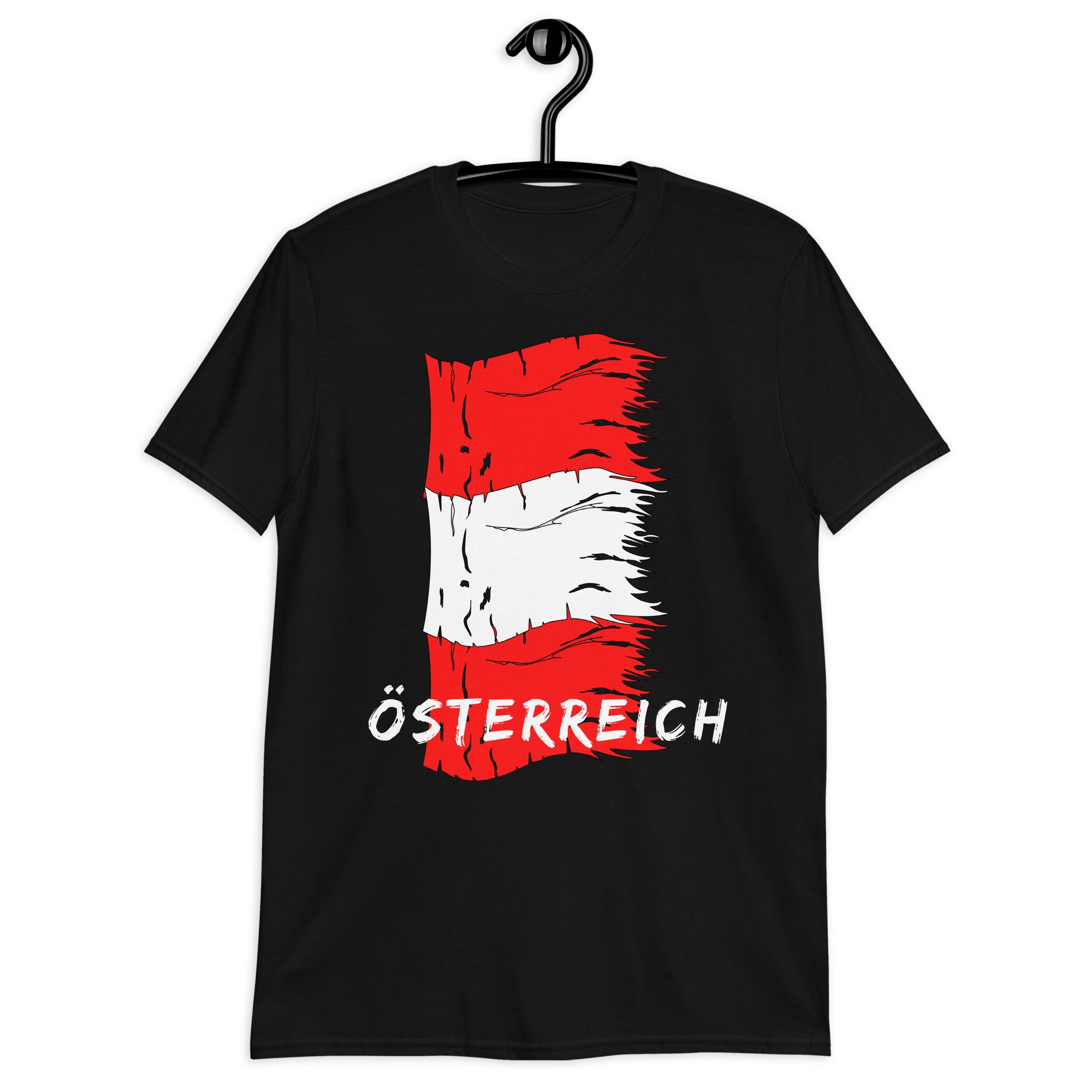 Österreich Flaggen Shirt Unisex-T-Shirt