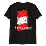 Österreich Flaggen Shirt Unisex-T-Shirt