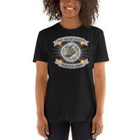 Mit mehr Dampf durchs Leben Unisex-T-Shirt