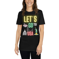 Let´s go to USA Unisex-T-Shirt