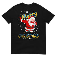Merry Christmas, Santa Claus, Holy night, kurzärmeliges Unisex-T-Shirt