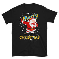 Merry Christmas, Santa Claus, Holy night, kurzärmeliges Unisex-T-Shirt