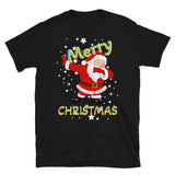 Merry Christmas, Santa Claus, Holy night, kurzärmeliges Unisex-T-Shirt
