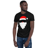 Cool Santa Claus, merry christmas, Kurzärmeliges Unisex-T-Shirt