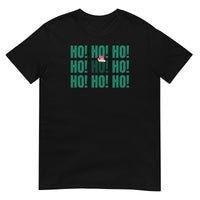 HOHOHO, Weihnachtsmann T-Shirt, Weihnachten Shirt, Geschenk Weihnachten, personalisiertes T-Shirt, Kurzärmeliges Unisex-T-Shirt