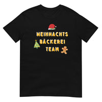 Weihnachtsbäckerei Team, Weihnachtsmann T-Shirt, Weihnachten Shirt, Geschenk Weihnachten, personalisiertes T-Shirt, Kurzärmeliges Unisex-T-Shirt