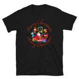 Merry Christmas, Weihnachtsmann T-Shirt, Weihnachten Shirt, Geschenk Weihnachten, personalisiertes T-Shirt, Kurzärmeliges Unisex-T-Shirt