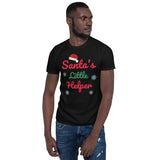 Santas little helper, Weihnachts T-Shirt, Kurzärmeliges Unisex-T-Shirt