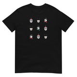 Weihnachtgsfiguren, Kurzärmeliges Unisex-T-Shirt