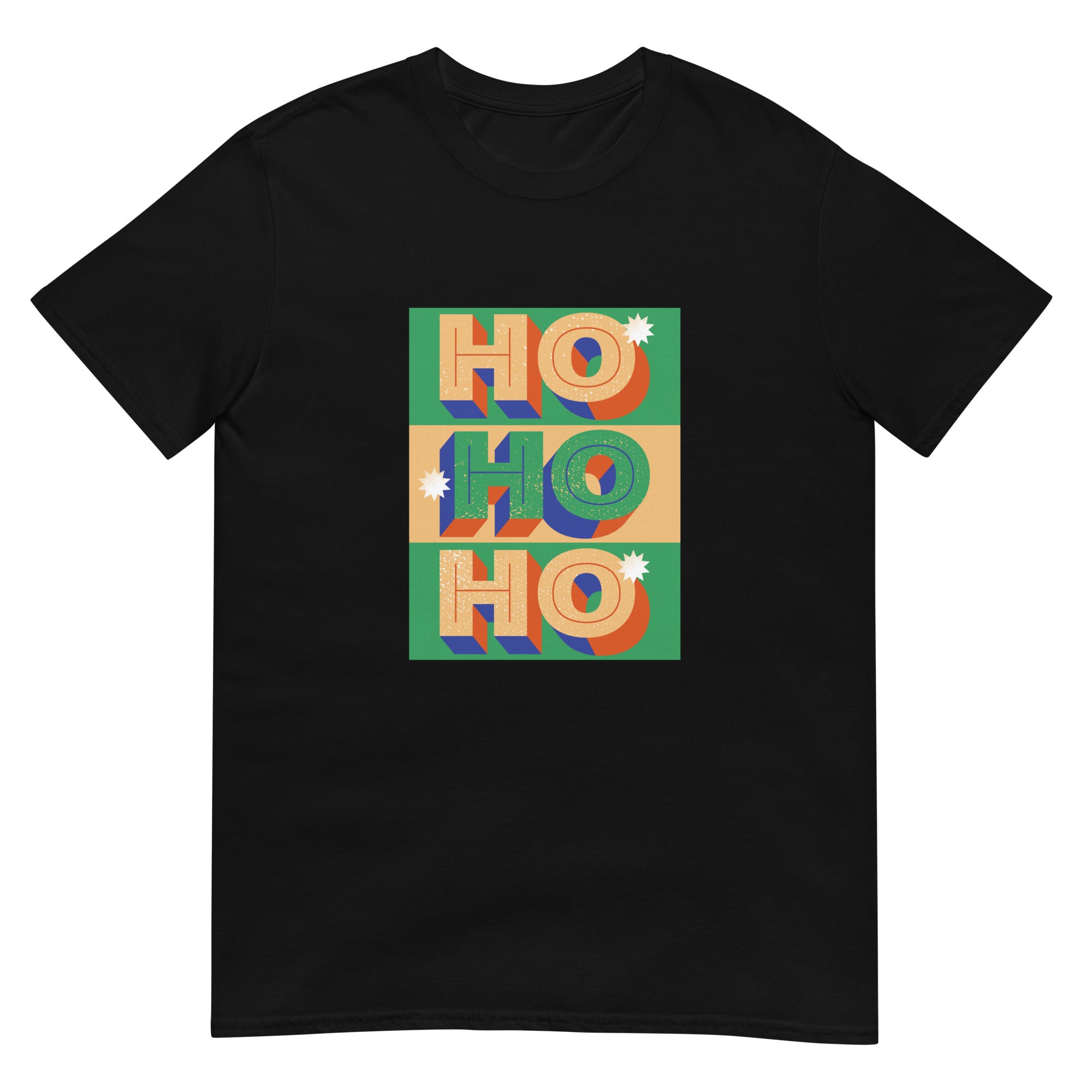 HOHOH, frohe Weihnachten, Kurzärmeliges Unisex-T-Shirt