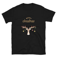 Merry christmas, Kurzärmeliges Unisex-T-Shirt