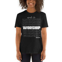 Workship Kurzärmeliges Unisex-T-Shirt